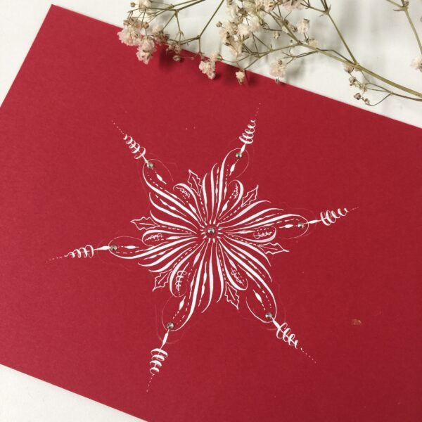 Festive Flourishing Calligraphy - Image 2